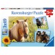 Ravensburger Puzzles 3x49 pièces - Adorables poneys