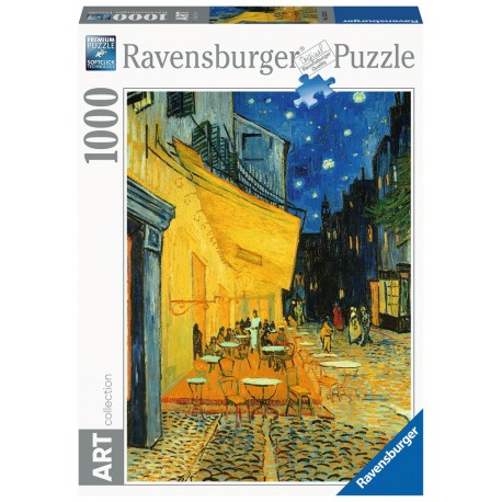 Ravensburger Puzzle 1000 p Art collection - Terrasse de café, le soir / Vincent Van Gogh