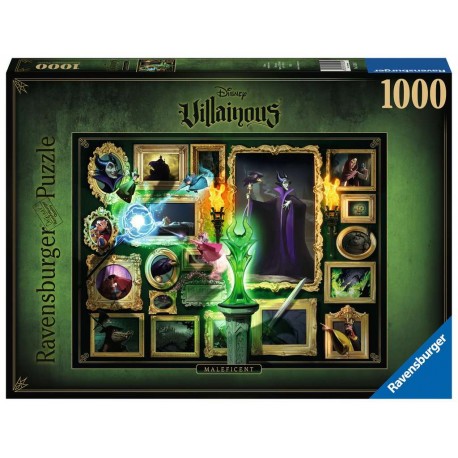 Ravensburger Puzzle 1000 pièces - Maléfique (Collection Disney Villainous)