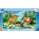 Ravensburger Puzzle cadre 15 pièces - Bambi et ses amis / Disney