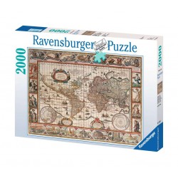 Ravensburger Puzzle 2000 pièces - Mappemonde 1650