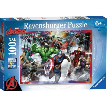 Ravensburger Puzzle 100p XXL - Les plus grands héros / Marvel Avengers