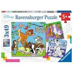 Ravensburger Puzzles 3x49 pièces - Les amis Disney