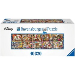 Ravensburger 17828 Puzzle 40320 pièces - Mickey au fil des années Disney