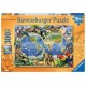 Ravensburger Puzzle 300 p XXL - Le monde sauvage