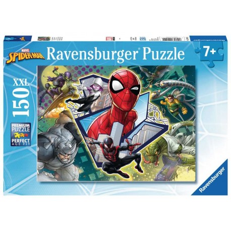 Ravensburger Puzzle 150p XXL - Amis et ennemis / Spider-man