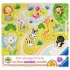 Ravensburger My first wooden puzzle 8 pièces - En route vers le zoo