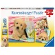 Ravensburger Puzzles 3x49 pièces - Mignons petits chiots