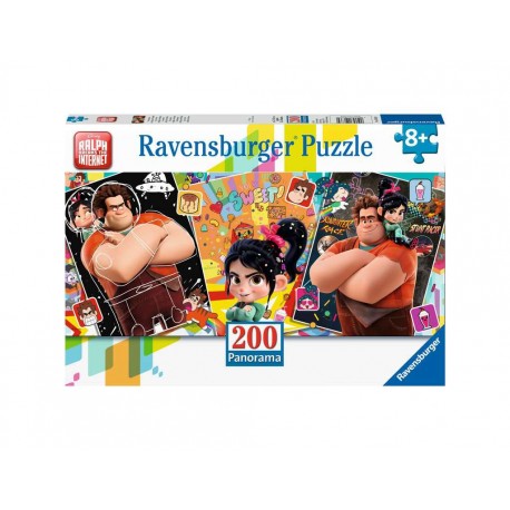 Ravensburger Puzzle 200 p XXL - Les aventures de Ralph et Vanellope / Disney Ralph 2.0