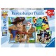 Ravensburger Puzzles 3x49 pièces - Tous ensemble / Disney Toy Story 4