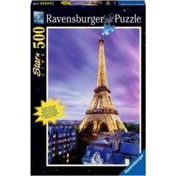 Ravensburger 14898 Puzzle 500 p Star Line - Tour Eiffel scintillante