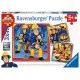 Ravensburger Puzzles 3x49 pièces - Notre héros Sam le pompier