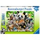 Ravensburger Puzzle 300 p XXL - Le selfie des animaux sauvages