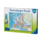 Ravensburger Puzzle 200 p XXL - Carte d'Europe