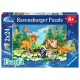 Ravensburger Puzzles 2x24 pièces - Mon ami Bambi / Disney