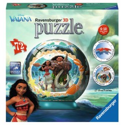 Ravensburger Puzzle 3D rond 72 pièces - Disney Vaiana