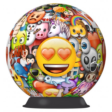 Ravensburger Puzzle 3D rond 72 pièces - emoji