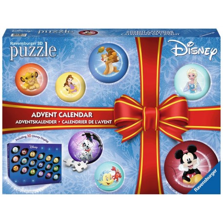 Ravensburger Puzzle 3D Calendrier de l'avent Disney