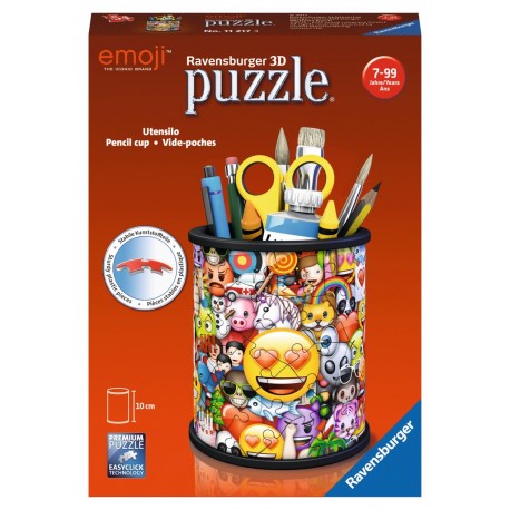 Ravensburger Puzzle 3D Pot à crayons - emoji