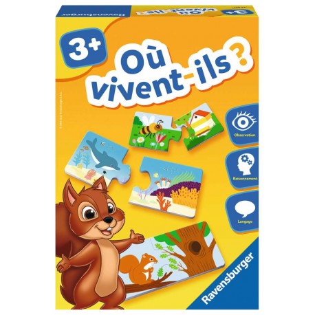 Ravensburger Où vivent-ils ?