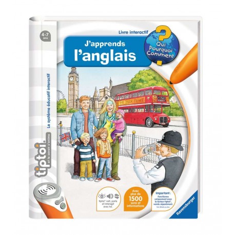 Ravensburger tiptoi® - J'apprends l'anglais