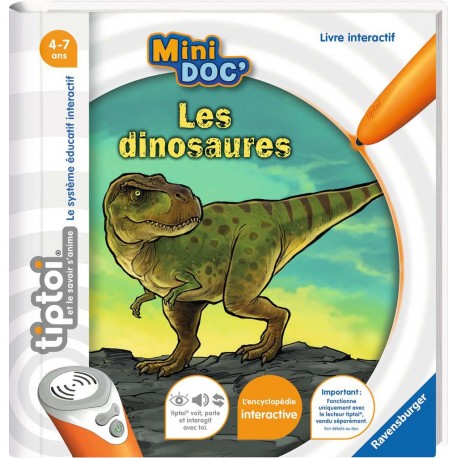 Ravensburger tiptoi® - Mini Doc' - Les dinosaures