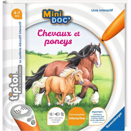 Ravensburger tiptoi® - Mini Doc' - Chevaux et poneys