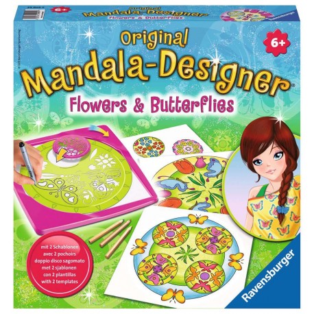 Ravensburger Mandala - midi - Flowers & butterflies