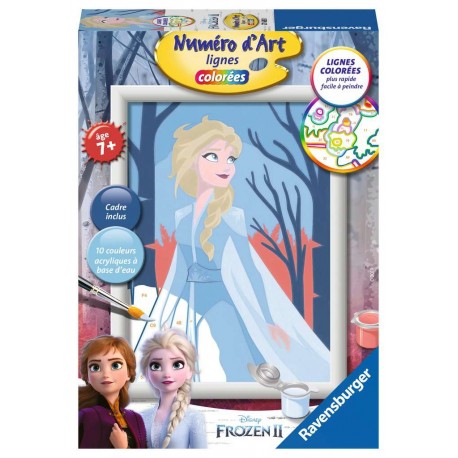 Ravensburger Numéro d'art - petit - Disney La Reine des Neiges 2, Anna