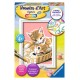 Ravensburger Numéro d'art - mini - Chatons dans leur panier