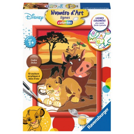 Ravensburger Numéro d'art - petit - Disney Le Roi Lion