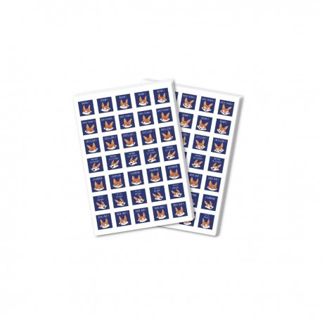 Maildor Stickers Bon point renard