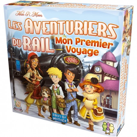 Asmodee Les Aventuriers du Rail : Mon premier Voyage en Europe