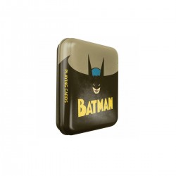 Cartamundi DC COMICS BATMAN - Boite métal - Jeu de 54 cartes