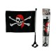 Fanion pirate drapeau pour guidon de velo enfant