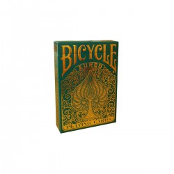 Bicycle Bicycle AUREO - Jeu de 56 cartes toilées plastifiées - format poker - 2 index standard