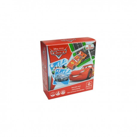 Disney CARS, jeu de course et d'action - Jeu de 48 cartes