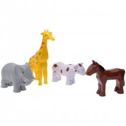 Klein Set de 4 figurines-puzzles magnétiques