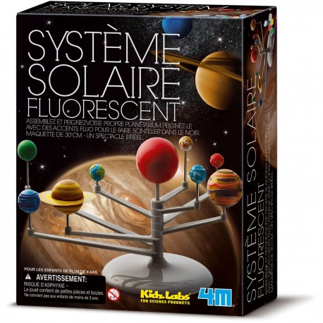 4m - Kidz Labs Kit de fabrication : Système solaire fluorescent