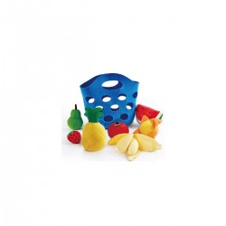 HAPE Panier feutrine fruits pour enfant