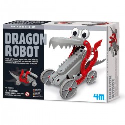 4m - Kidz Labs Kit de fabrication KidzRobotix : Robot dragon