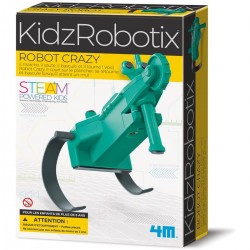 4m - Kidz Labs Kit de fabrication KidzRobotix : Robot crazy