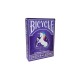 Bicycle Bicycle UNICORN - Jeu de 56 cartes toilées plastifiées - format poker - 2 index standard