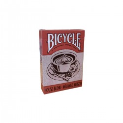 Bicycle Bicycle HOUSE BLEND - Jeu de 56 cartes toilées plastifiées - format poker - 2 index standards