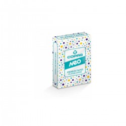 Copag Copag Néo Lifestyle CONNECT - jeu de 56 cartes toilées plastifiées - format poker - 2 index standards