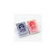 Copag Duo pack Copag 310 - 2 jeux de 56 cartes toilées plastifiées - format poker - 2 index standards