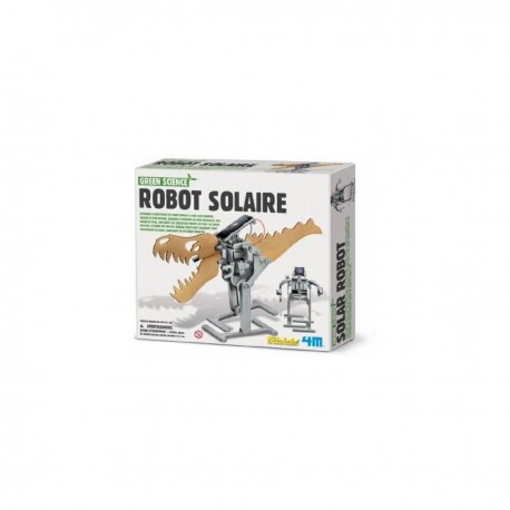 4m - Kidz Labs Kit de fabrication Green Science : Robot Solaire