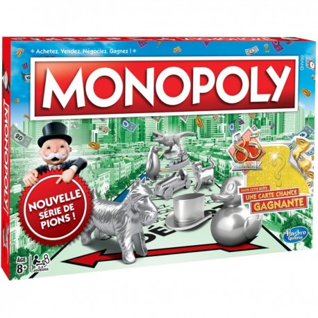 Hasbro Monopoly Classique - La Chance Vous Sourit