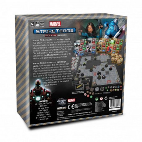 Wizkids Marvel HeroClix jeu de plateau Strike Teams *ANGLAIS*