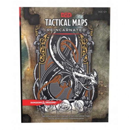 Wizards Of The Coast Dungeons & Dragons RPG Tactical Maps Reincarnated *ANGLAIS*